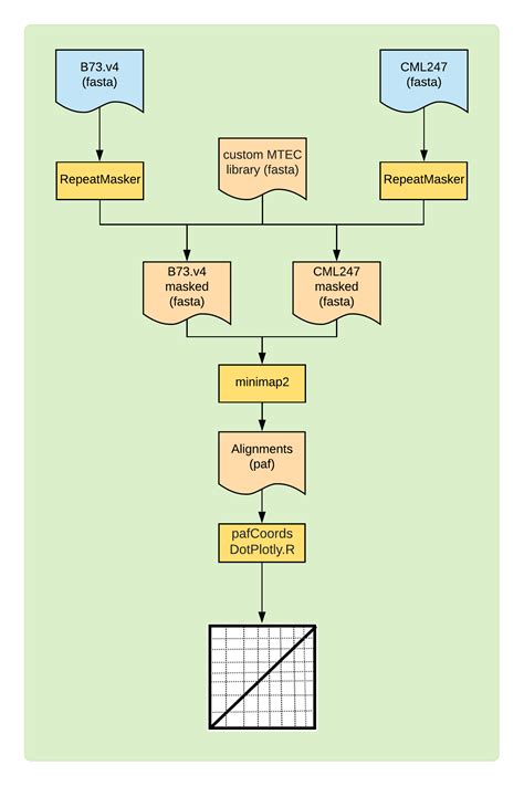 Genome Dot Plots - Bioinformatics Workbook