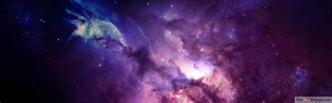 Purple Nebula 4K wallpaper download