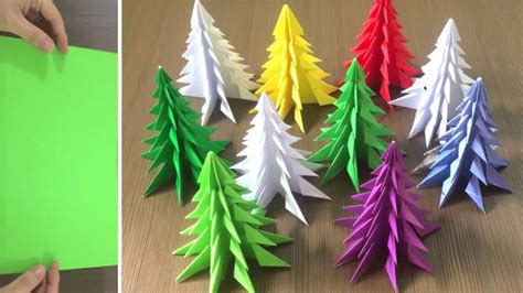 Diy Paper Christmas Tree Template