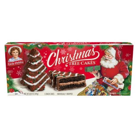 Little Debbie® Chocolate Christmas Tree Snack Cakes, 5 ct / 1.72 oz ...