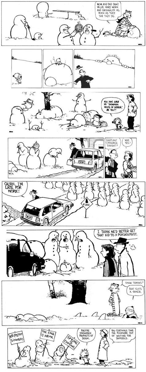 66 best calvin and hobbes snowmen images on Pinterest | Board, Books ...