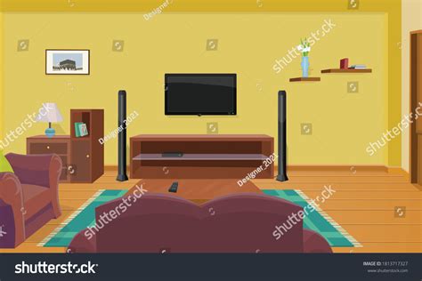 1,684 Animation Living Room Images, Stock Photos & Vectors | Shutterstock