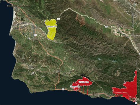 Ventura County Evacuation Map