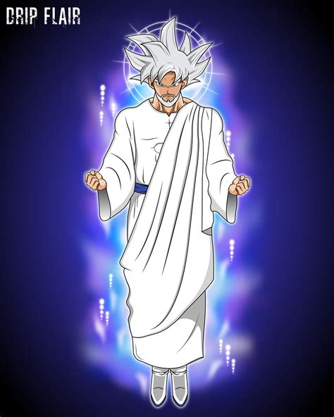 Jesus Christ x Goku UI (DBZ Fusion) on Behance