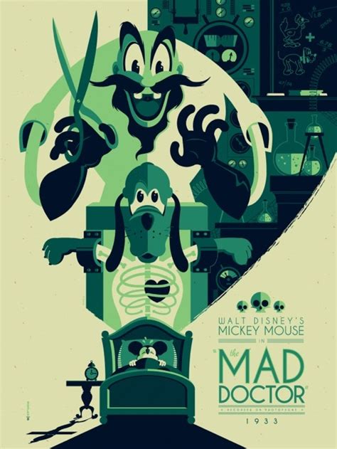 The Blot Says...: “The Mad Doctor” Disney Screen Print by Tom Whalen