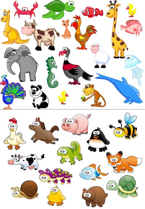 Free Download Cartoon Pictures Of Animals - Funny Cartoon Animals ...