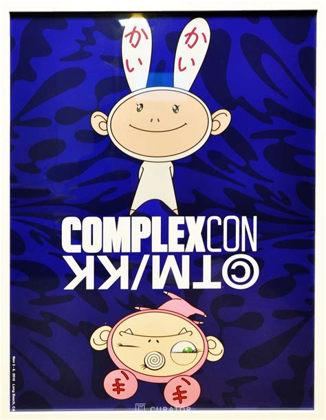 TAKASHI MURAKAMI x COMPLEXCON Kaikai Kiki Poster (Framed), 2016 ...