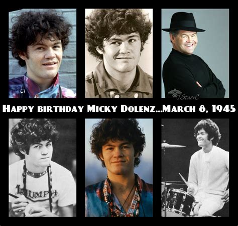 Happy Birthday Micky Dolenz...March 8, 1945 (George Michael Dolenz ...