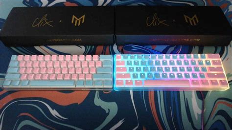 New Clix X Matrix Keyboard Unboxing! *Blue Switches and Silver Speed ...