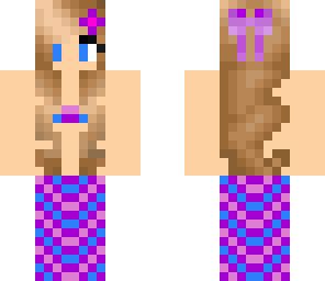 cute mermaid | Minecraft Skin