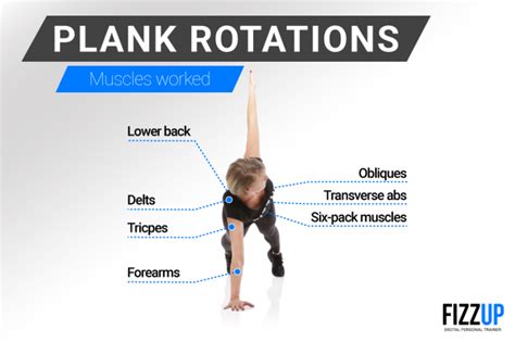 Plank Rotations: A Unique Core Strengthening Exercise | FizzUp