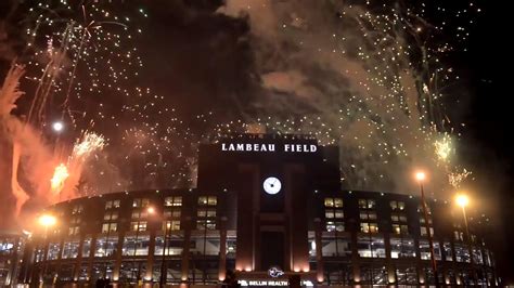 Watch: Family Night fireworks over Lambeau Field