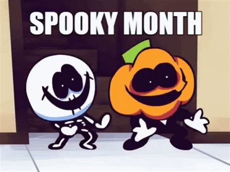 Spooky Month Dancing Skid And Pump Meme GIF | GIFDB.com