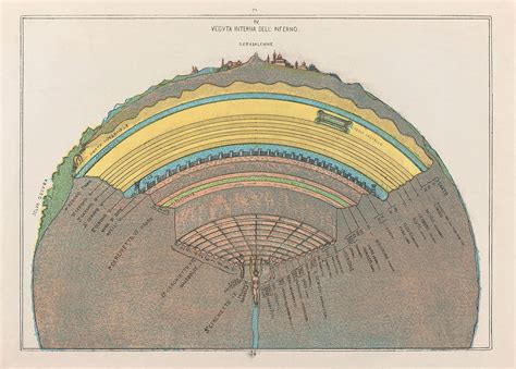 Mapping Dante's Inferno, One Circle of Hell at a Time - Atlas Obscura