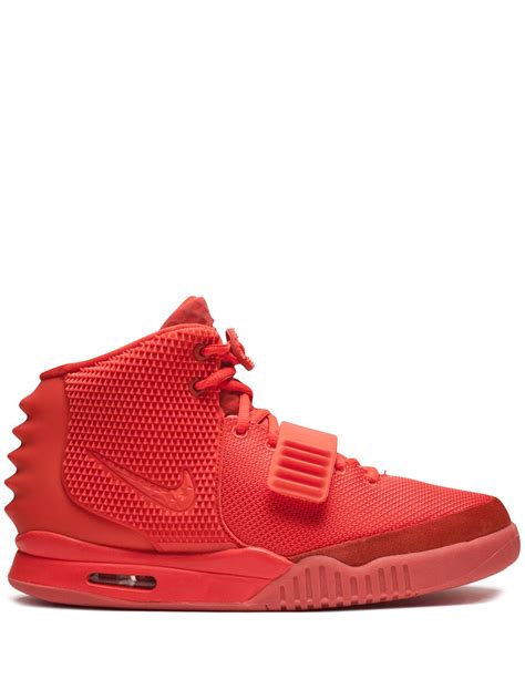 Nike Air Yeezy 2 SP "Red October" Sneakers | Red | FARFETCH IN