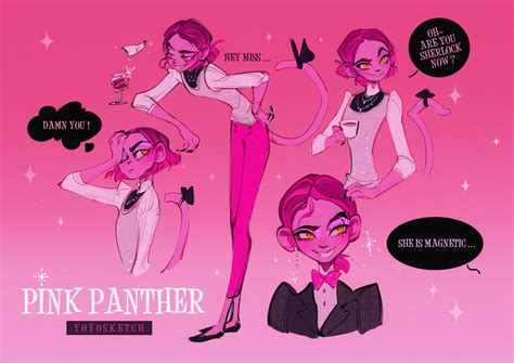 ArtStation - Pink Panther Character Design