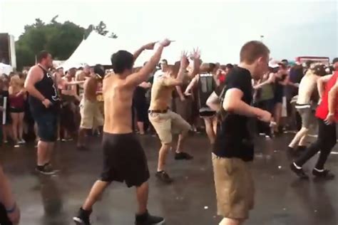 The Worst Mosh Pit Ever [VIDEO]