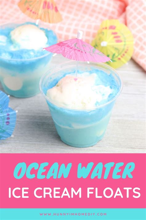 Ocean Water Drink for a Delicious Summer Float