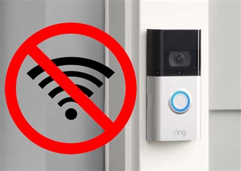 Can the Ring Video Doorbell work without Wi-Fi? What if they disconnect?