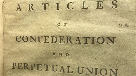 The Articles of Confederation | Library of Congress