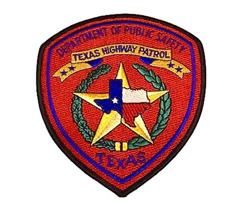 ‪Texas Highway Patrol police patch; https://insigniaonline.es‬