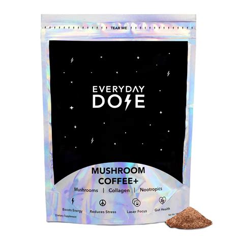 Everyday Dose Mushroom Coffee | Mushroom Coffee Reviews & Benefits ...