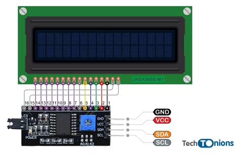 Lcd 16x2 I2c Pinout | motosdidac.es