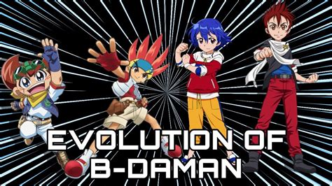 The Evolution of B-Daman Intros in Anime - YouTube