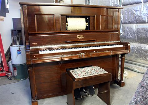 Steck Pianola Restoration | Classic Piano Restorations