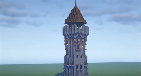 15 Best Minecraft Tower Blueprints To Try in 2023