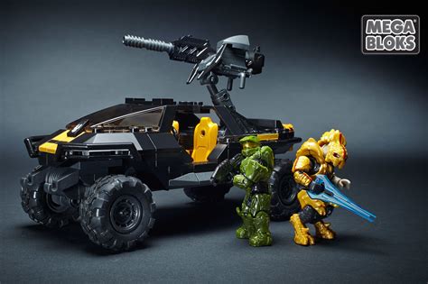 Halo Mega Bloks UNSC Attack Gausshog with Arbiter and Master Chief ...