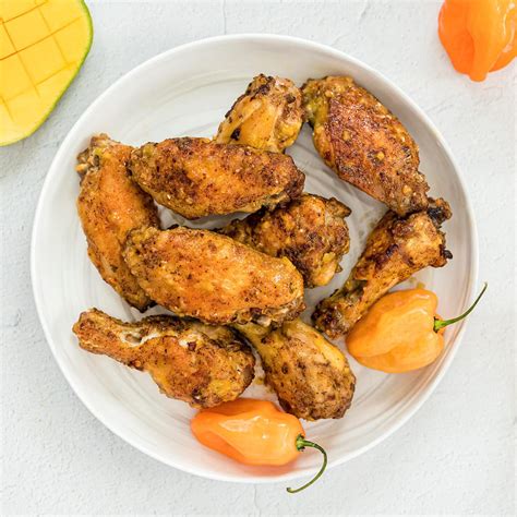 Crispy Mango Habanero Wings (Better Than Wingstop!)