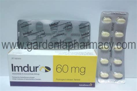 IMDUR 60 MG 30 TAB - Gardenia Pharmacy