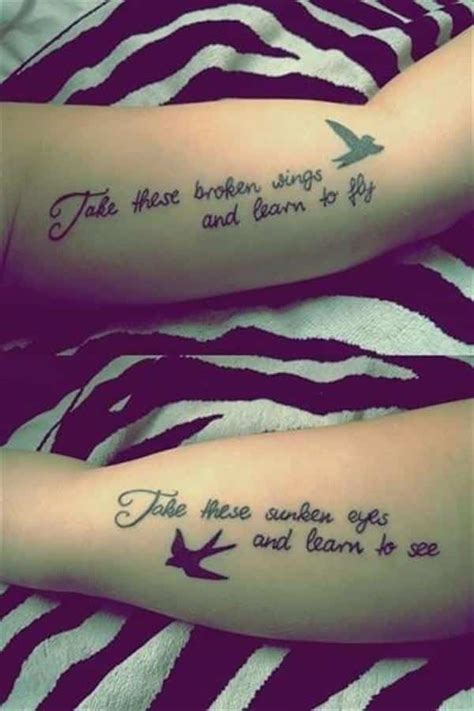 21 Totally Cute Best Friend Tattoos -DesignBump