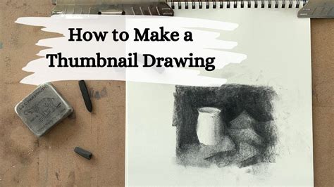 How to Draw a Thumbnail Sketch - Value Study Drawing Guide - YouTube