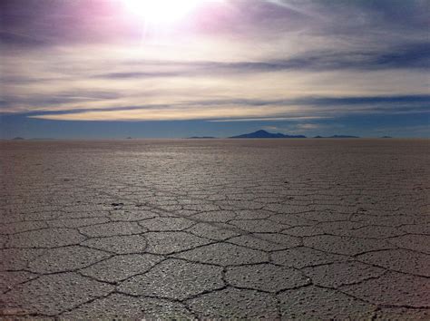 Cracked salt plane surface in Bolivia image - Free stock photo - Public ...