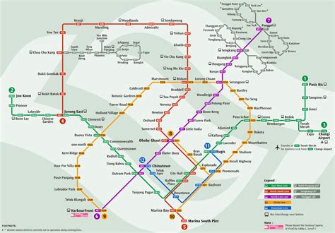 Singapore mrt map 2017 – Printable graphics