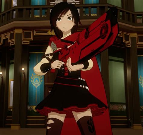 "Just... give up" - Ruby | Rwby anime, Rwby cosplay, Rwby rose