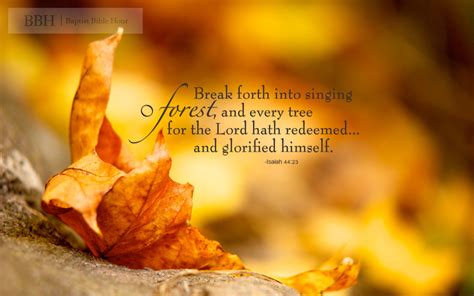 Fall Wallpaper with Scripture Verses (35+ images)