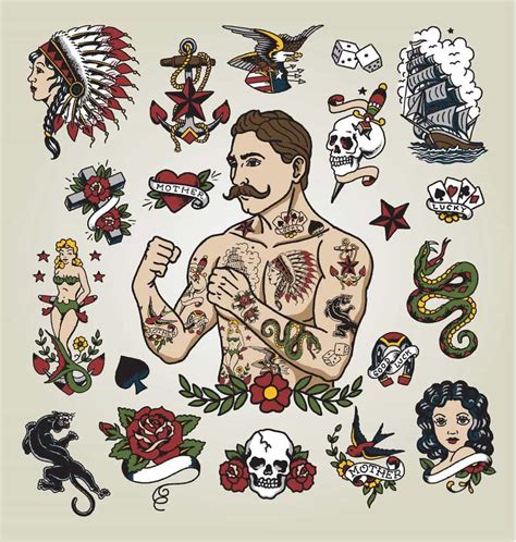 American Traditional Tattoo - Skin Factory Tattoo & Body Piercing