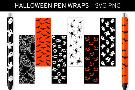 Halloween Pen Wraps, Pen Wrap Halloween, Halloween (1502890)