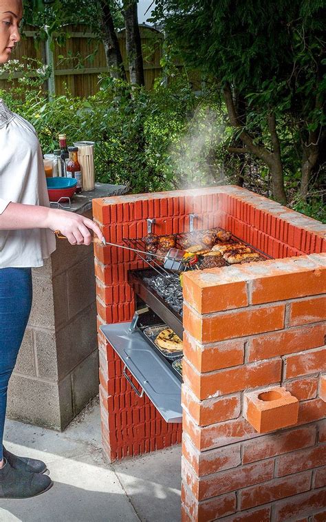 Backyard Brick Bbq Pits : Diy Brick Bbq Grill Anleitung Video Diy ...