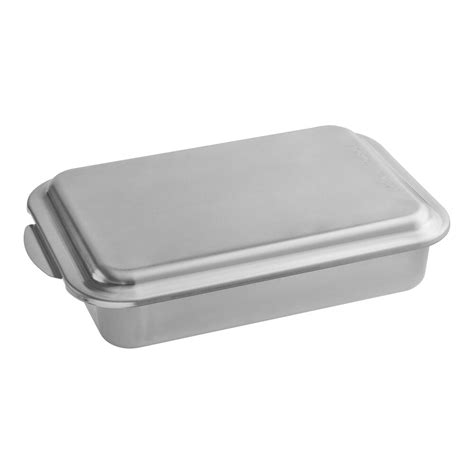 Nordic Ware Naturals 13" x 9" x 2 1/2" Rectangular 20 Gauge Aluminum ...