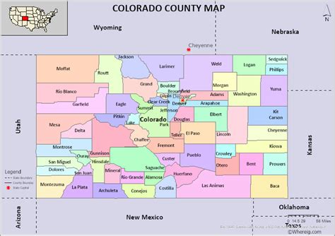 Map Colorado Counties – Get Map Update