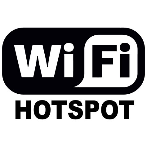 Möchten Sie Wifi Hotspot Aufkleber Logo ausgeschnitten kaufen ...