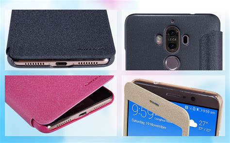 Buy NILLKIN Sparkle Leather Case for Huawei Mate 9 at Giztop