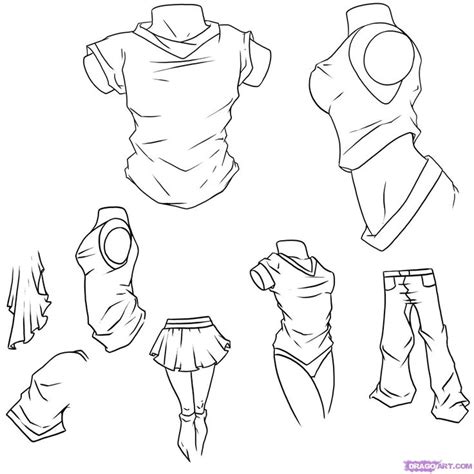 Tutorial Page | Drawing anime clothes, Anime drawings, Manga drawing