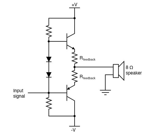 Class B Power Amplifier Circuit Diagram - Wiring View and Schematics ...