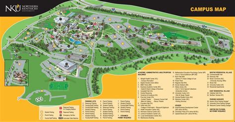 Parking: Northern Kentucky University, Greater Cincinnati Region