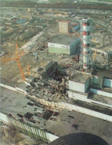 Chernobyl Disaster Explosion Before And After